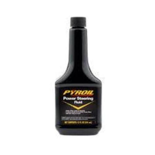 DESCRIPTION: (6) POWER STEERING FLUID BRAND/MODEL: PYROIL RETAIL$: $6.68 EA SIZE: 32 FL OZ QTY: 6