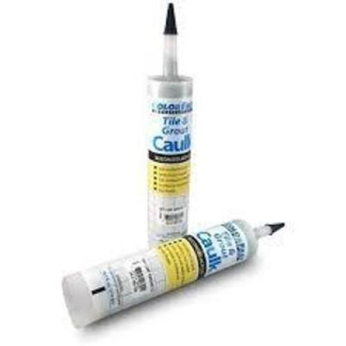 DESCRIPTION: (8) TILE AND GROUT CAULK BRAND/MODEL: COLOR FAST RETAIL$: $17.32 EA SIZE: 10.3 OZ QTY: 8