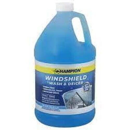 DESCRIPTION: (2) WINDSHIELD WASHER AND DEICER BRAND/MODEL: CHAMPION SIZE: 1 GALLON QTY: 2