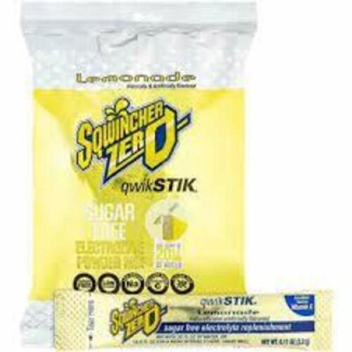 DESCRIPTION: (6) BAGS OF (50) SPORTS DRINK MIX BRAND/MODEL: SQWINCHER #3UZC4 INFORMATION: LEMONADE SIZE: 10OZ QTY: 6