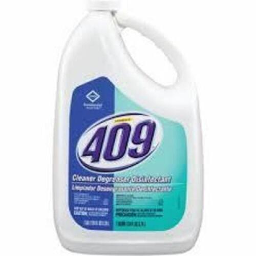 DESCRIPTION: (2) CLEANER AND DEGREASER BRAND/MODEL: FORMULA 409 RETAIL$: $16.99 EA SIZE: 1 GALLON QTY: 2