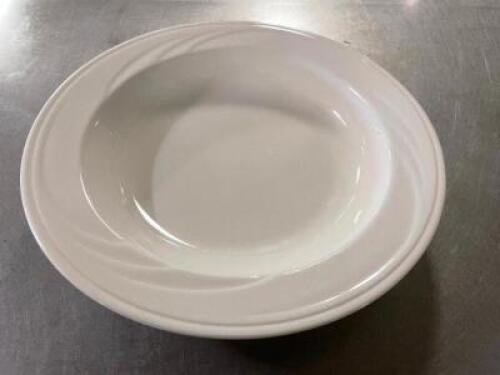 (12) SYRACUSE CHINA 9 3/4" CHINA PLATE W/ CASCADE PATTERNS