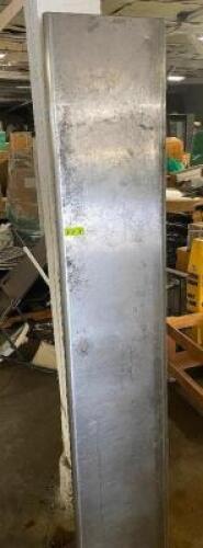 72" X 18" STAINLESS WALL SHELF