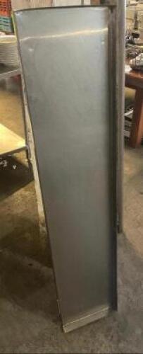48" X 12" STAINLESS WALL SHELF
