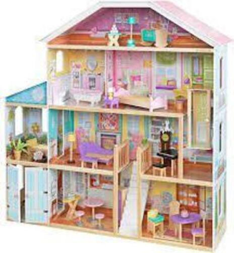 DESCRIPTION: (1) GRAND VIEW MANSION DOLLHOUSE BRAND/MODEL: KIDKRAFT #595532593 RETAIL$: $244.99 EA QTY: 1
