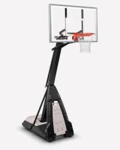 DESCRIPTION: (1) PORTABLE BASKETBALL HOOP BRAND/MODEL: SPALDING RETAIL$: $459.00 EA SIZE: MUST COME INSPECT QTY: 1