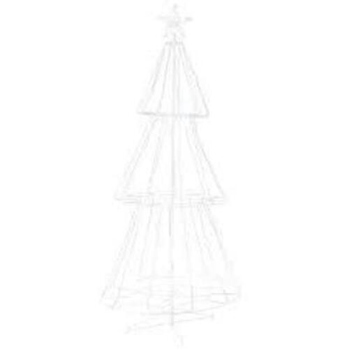 DESCRIPTION: (1) 8 FUNCTION COOL WHITE TREE BRAND/MODEL: HOLIDAY TIME INFORMATION: COOL WHITE RETAIL$: $30.00 EA SIZE: 7' QTY: 1