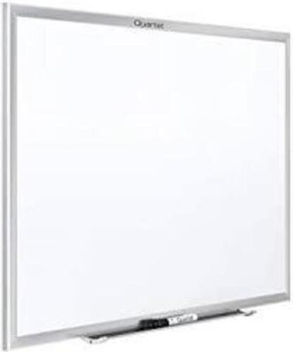 DESCRIPTION: (1) MARK'N WIPE DRY ERASE BOARD BRAND/MODEL: QUARTET #S535 INFORMATION: ALUMINUM RETAIL$: $141.61 EA SIZE: 5'X3' QTY: 1