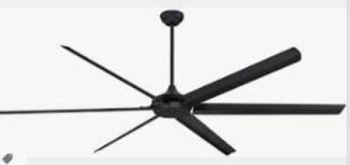 DESCRIPTION: (1) INDUSTRIAL CEILING FAN BRAND/MODEL: WESTING HOUSE INFORMATION: MATTE BLACK RETAIL$: $623.95 EA SIZE: 60" QTY: 1