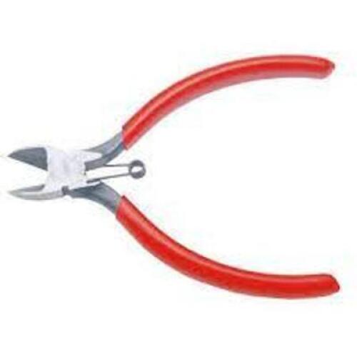 DESCRIPTION: (6) DIAGONAL CUT SPRING PLIERS BRAND/MODEL: URREA#206GR INFORMATION: RED HANDLE RETAIL$: $21.24 PER PAIR SIZE: 1/64 QTY: 6