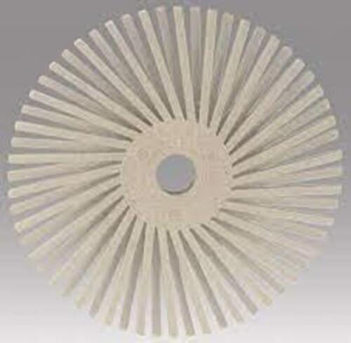 DESCRIPTION: (3) BOXES OF (10) RADIAL BRISTLE DISCS BRAND/MODEL: 3M #048011-24278 RETAIL$: $25.60 PER BOX SIZE: 3" QTY: 3