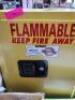 DESCRIPTION: (1) FLAMMABLE STORAGE CABINET BRAND/MODEL: SECURALL INFORMATION: YELLOW RETAIL$: $712.28 TOTAL SIZE: 17" X 22" X 17" QTY: 1 - 2