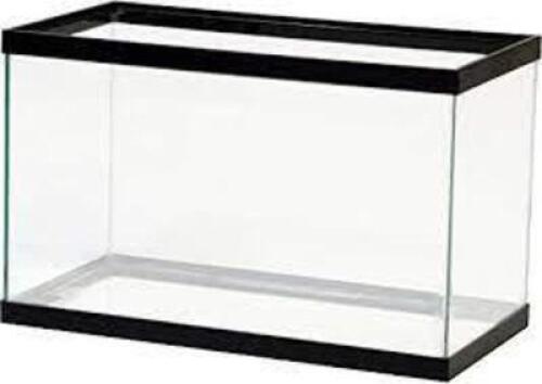 DESCRIPTION: (1) GLASS AQUARIUM/TERRARIUM BRAND/MODEL: AQUA CULTURE #100107110 RETAIL$: $37.00 EA SIZE: SIZE 10 QTY: 1