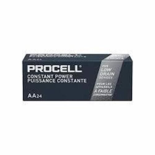 DESCRIPTION: (6) PACKS OF (24) EVERYDAY ALKALINE BATTERIES BRAND/MODEL: DURACELL PROCELL #5LE23 RETAIL$: $16.87 PER PACK SIZE: AA QTY: 6