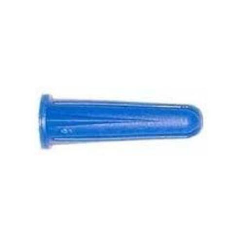 DESCRIPTION: (15) BOXES OF (100) PLASTIC CONICAL ANCHORS BRAND/MODEL: MIDWEST FASTENER #04285 INFORMATION: BLUE RETAIL$: $6.58 EA SIZE: 8X3/4 QTY: 15