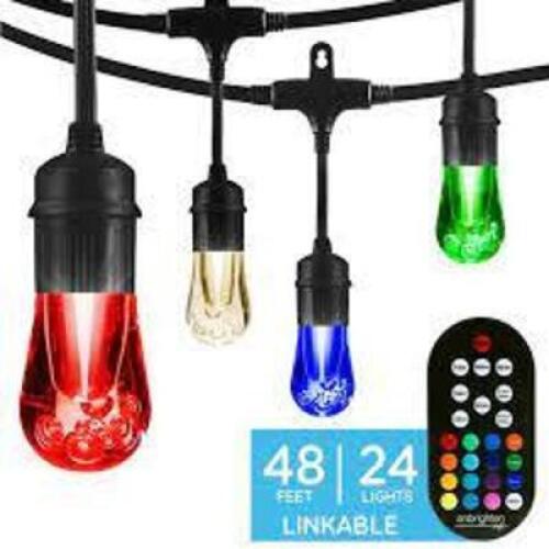 DESCRIPTION: (1) COLOR CHANGING LED LIGHTS BRAND/MODEL: ENBRIGHTEN SEASONS RETAIL$: $214.00 EA SIZE: 48 FT QTY: 1