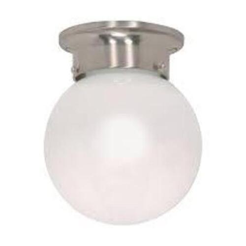 DESCRIPTION: (6) BALL FLUSH FIXTURE BRAND/MODEL: KUVO #60-245 RETAIL$: $24.99 EA SIZE: 6" QTY: 6
