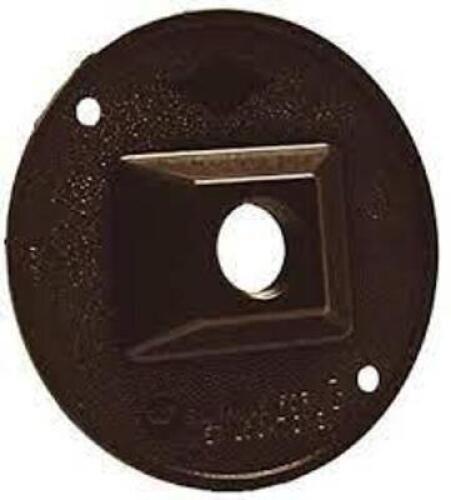 DESCRIPTION: (1) CASE OF (20) ROUND CLUSTER COVER BRAND/MODEL: BELL OUTDOOR RETAIL$: $96.60 EA SIZE: (1) 1/2" Outlet QTY: 1
