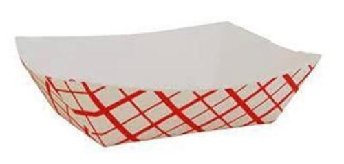 DESCRIPTION: (2) CASES OF (1000) FOOD TRAY BRAND/MODEL: SOUTHLAND #0417 INFORMATION: RED AND WHITE RETAIL$: $80.00 EA SIZE: 2LB TRAY QTY: 2