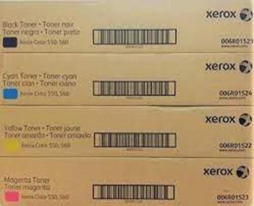 DESCRIPTION: (7) TONER CARTRIDGES BRAND/MODEL: XEROX INFORMATION: 2C 2M 2Y 1K RETAIL$: $480.00 TOTAL QTY: 7