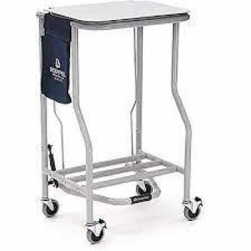 DESCRIPTION: (1) LINEN HAMPER BRAND/MODEL: GEEPRES #210C62 INFORMATION: POWDER COATED STEEL RETAIL$: $342.72 EA SIZE: 16-1/4X34-1/4X19-1/7 QTY: 1