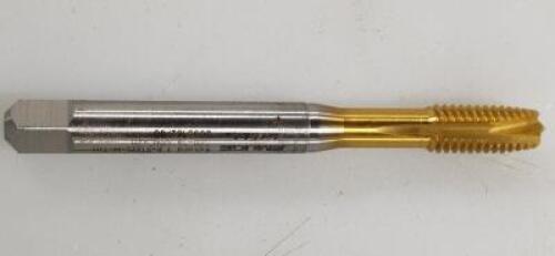 DESCRIPTION: (8) HSSE REKFORD SPIRAL POINT TAP BRAND/MODEL: EMUGE BU208400.5011 RETAIL$: $ 51.63 EA SIZE: 3/8-16 UNC QTY: 8