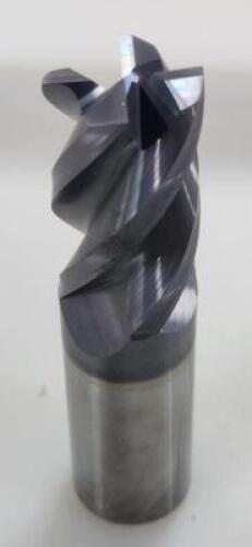 DESCRIPTION: (1) VARIABLE HELIX CARBIDE SQ. END MILL BRAND/MODEL: ZCC-CT VSM-4E-1" RETAIL$: 200 SIZE: 1" DIAM QTY: 1