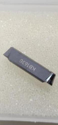 DESCRIPTION: (5) PCBN GROOVING INSERT BRAND/MODEL: KENNAMETAL A4R0300M03P00EST RETAIL$: $ 143.31 PER INSERT QTY: 5
