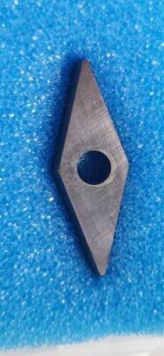 DESCRIPTION: (5) VBGW HONEYCOMB CBN INDEXABLE TURNING INSERTS BRAND/MODEL: KYOCERA VBGW160408T00815ME RETAIL$: $66.29 PER INSERT QTY: 5