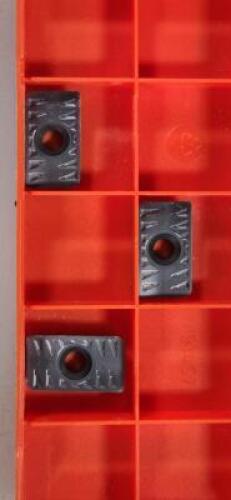 DESCRIPTION: (23) CARBIDE MILLING INSERTS BRAND/MODEL: SANDVIK COROMANT/LPMH 25 06 10-PM INFORMATION: 90 DEGREE LEAD ANGLE, RH CUTTING DIRECTION RETAI