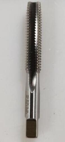 DESCRIPTION: (10) HSS STRAIGHT FLUTE HAND TAPS BRAND/MODEL: HERTEL 77429470 RETAIL$: 24.16 SIZE: M12x1.75 QTY: 10