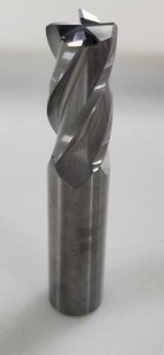 DESCRIPTION: (2) SOLID CARBIDE SQ END MILL BRAND/MODEL: GARR TOOL 46190 RETAIL$: 127.31 SIZE: 18mm 38mm LOC QTY: 2