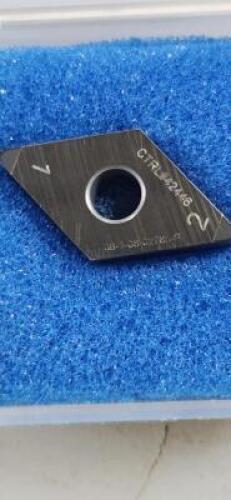 DESCRIPTION: (5) PVD COATED TURNING INSERTS BRAND/MODEL: NORTHAMERICAN TOOL DNGA432 80425MT RETAIL$: $111.84 PER INSERT SIZE: 5 QTY: 5