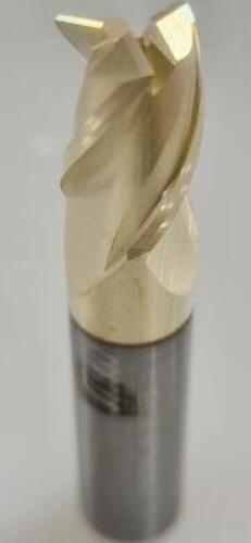 DESCRIPTION: (3) SQ END MILL BRAND/MODEL: HELICAL 01332 RETAIL$: $ 36.70 EA SIZE: 3/8" 1/2" LOC QTY: 3