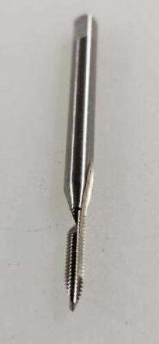 DESCRIPTION: (4) HSS SPIRAL POINT TAP BRAND/MODEL: WIDIA 13208 RETAIL$: 16.92 EA SIZE: #2-56 QTY: 4