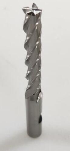 DESCRIPTION: (1) HSCo8 SQ END MILL BRAND/MODEL: HERTEL 41114323 RETAIL$: 44.8 SIZE: 5/16" 2" LOC 3/8" SD QTY: 1