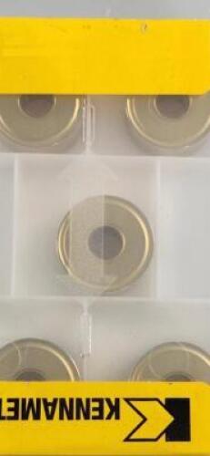 DESCRIPTION: (20) RNMG-88C3S MILLING INSERTS BRAND/MODEL: KENNAMETAL RNMG-88C-3S RETAIL$: $78.93 PER INSERT QTY: 20