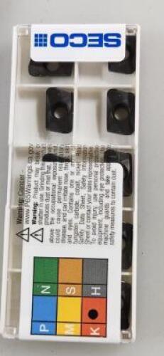 DESCRIPTION: (40) XOMX STYLE MILLING INSERTS BRAND/MODEL: SECO XOMX120416TR-MD13 MK1500 RETAIL$: $28.60 PER INSERT QTY: 40