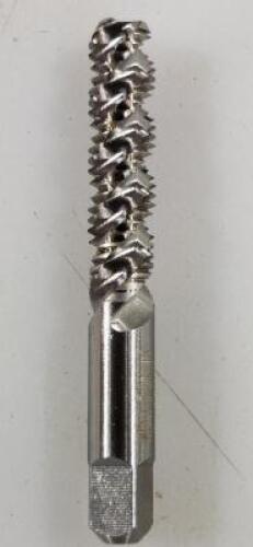DESCRIPTION: (3) HSS FAST SPIRAL METRIC COARSE BOTTOMING TAP BRAND/MODEL: HERTEL 77428266 RETAIL$: $32.46 EA SIZE: M10x1.50 QTY: 3