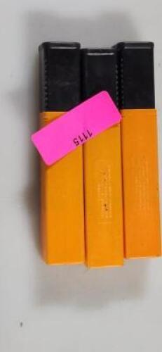DESCRIPTION: (3) HSS SILVER & DEMING DRIIL BRAND/MODEL: HERTEL02387876 RETAIL$: 63.99 SIZE: 57/64" 1/2"SD QTY: 3