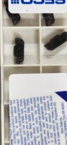 DESCRIPTION: (30) LCMF13404 CARBIDE CVD GROOVING/PARTING INSERTS BRAND/MODEL: SECO LCMF130404-0400-FT TGP25 RETAIL$: 38.09 QTY: 30
