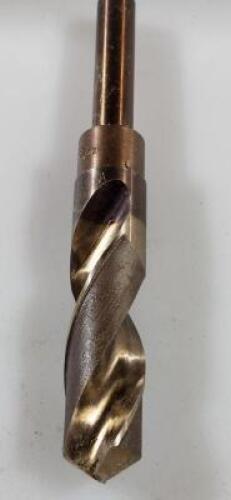 DESCRIPTION: (1) HSSCo8 SILVAR &DEMING DRILL BRAND/MODEL: HERTEL 74147646 RETAIL$: 110.85 SIZE: 27/32" 1/2" QTY: 1
