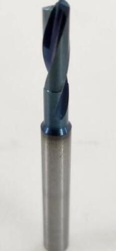 DESCRIPTION: (10) SOLID CARBIDE COOLANT FED AQUA DRILL BRAND/MODEL: NACHI AQDEXZ0408 RETAIL$: 109.9 SIZE: 4.8mm QTY: 10