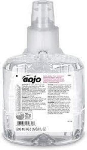 DESCRIPTION: (2) CLEAR AND MILD FOAM HANDWASH BRAND/MODEL: GOJO RETAIL$: $45.28 TOTAL SIZE: 1250 ML QTY: 2