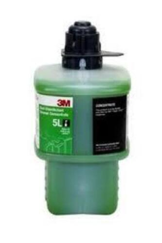 DESCRIPTION: (2) QUAT DISINFECTANT CLEANER CONCENTRATED BRAND/MODEL: 3M #5L RETAIL$: $61.25 EA SIZE: 2L QTY: 2