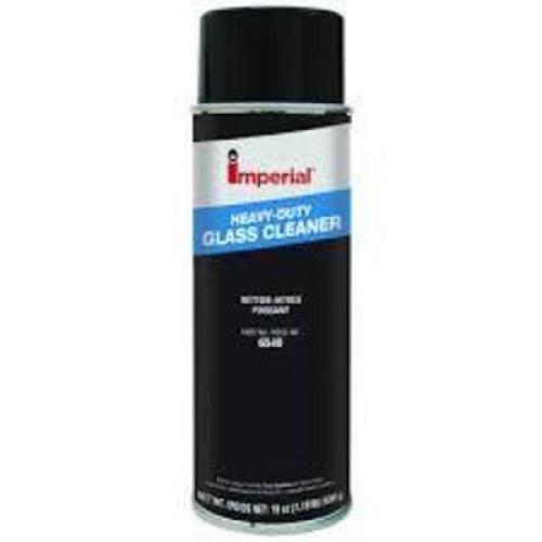 DESCRIPTION: (6) HEAVY DUTY GLASS CLEANER BRAND/MODEL: IMPERIAL #6540 RETAIL$: $16.58 EA SIZE: 10 OZ QTY: 6