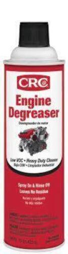DESCRIPTION: (4) ENGINE DEGREASER BRAND/MODEL: CRC RETAIL$: $11.50 EA SIZE: 15 OZ QTY: 4