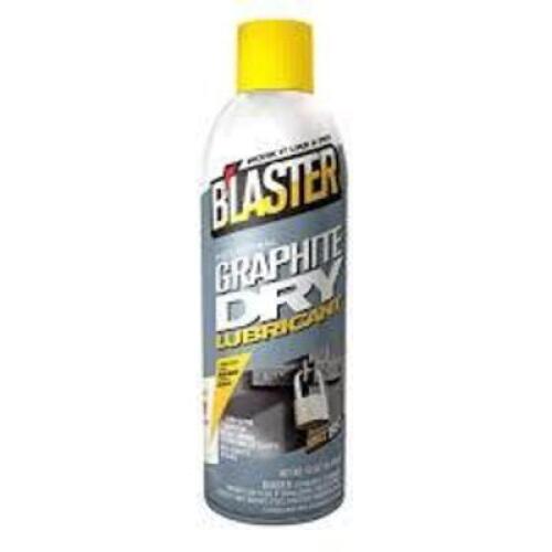 DESCRIPTION: (4) INDUSTRIAL GRAPHITE DRY LUBRICANT BRAND/MODEL: BLASTER RETAIL$: $5.78 EA SIZE: 5.5 OZ QTY: 4
