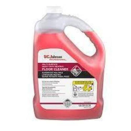 DESCRIPTION: (2) MULTI SURFACE HEAVY DUTY NEUTRAL FLOOR CLEANER BRAND/MODEL: SC JOHNSON PROFESSIONAL RETAIL$: $100.00 EA SIZE: 1 GALLON QTY: 2