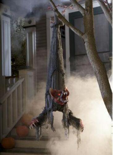 DESCRIPTION Lit Moving Sounding Bat CONDITION Brand New - In Box - Retail - $59.99 ADDITIONAL INFO Watch out !!! Hung Bat has creepy claws and will gr